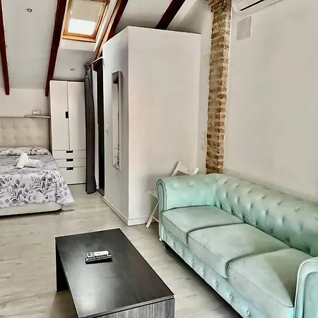 Estudio Para Parejas Con Terraza En La Playa Valencia Exterior photo