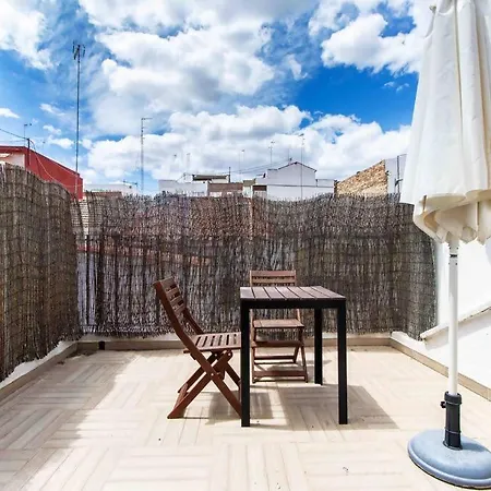 Estudio Para Parejas Con Terraza En La Playa Valencia Exterior photo